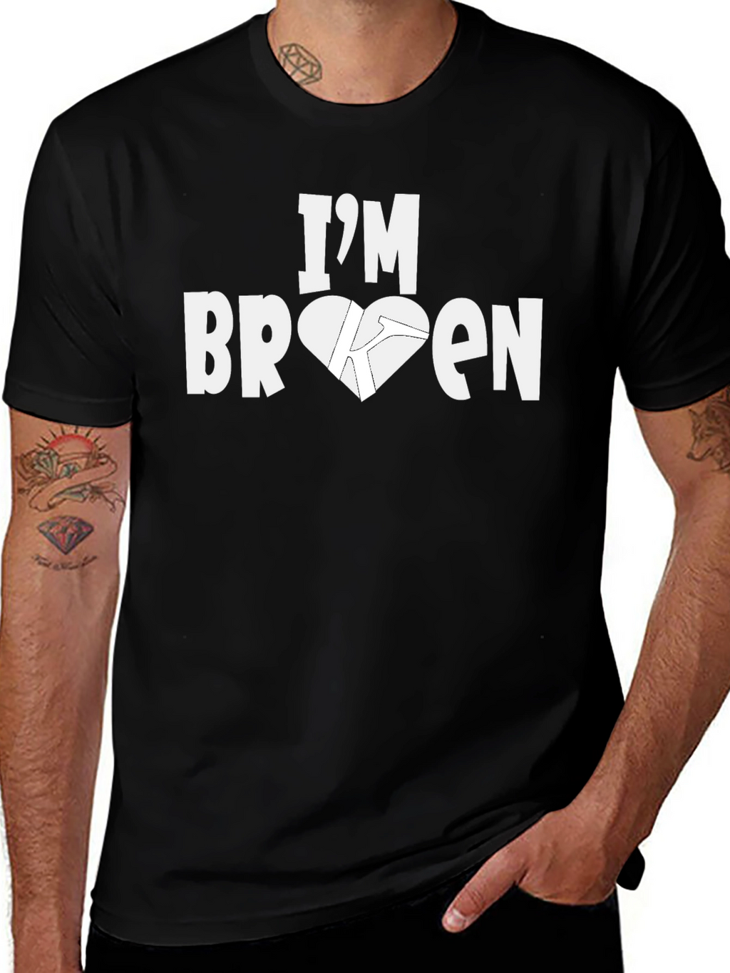 Im Broken Heart T-Shirt - Stylish Graphic Tee