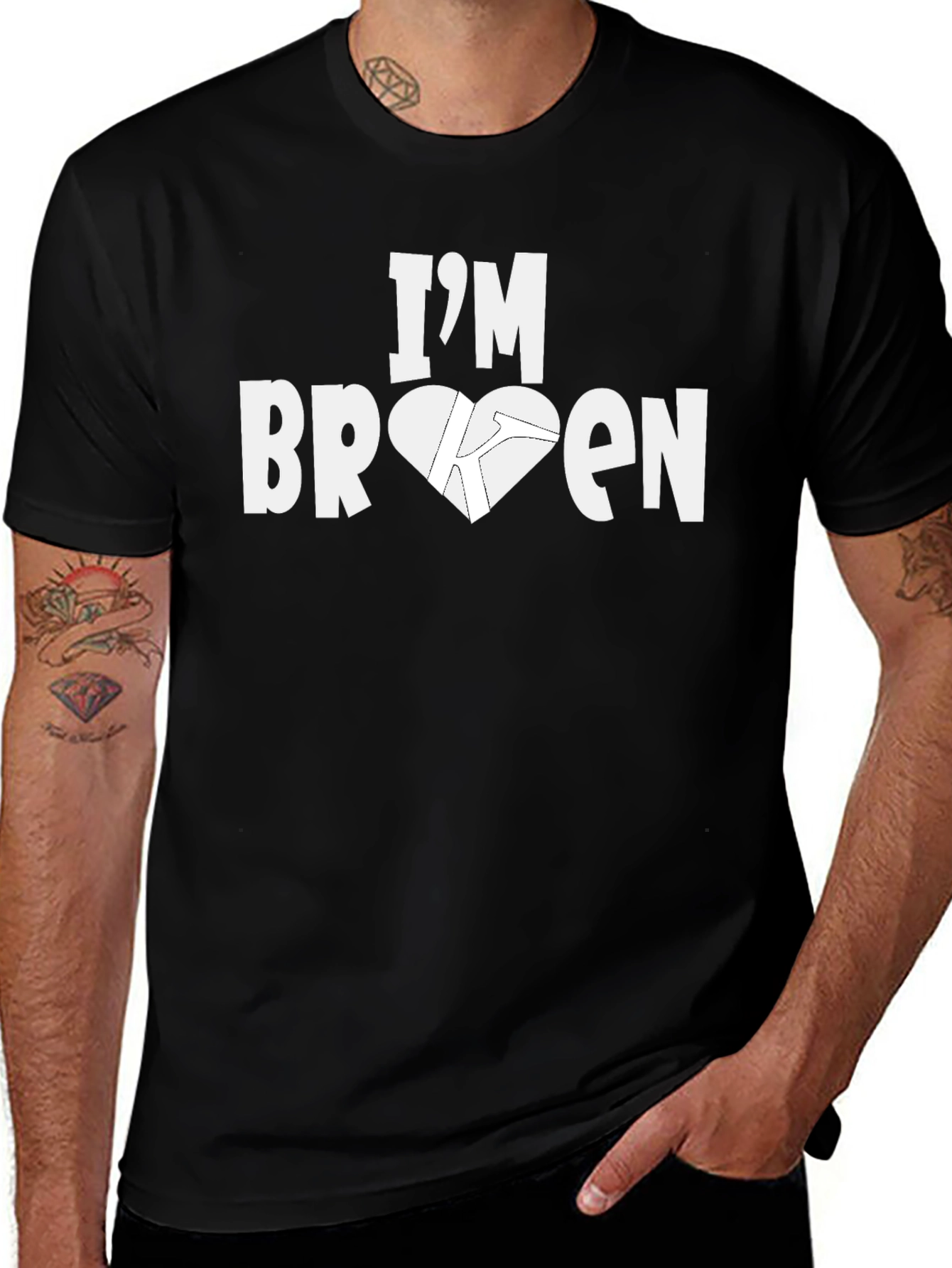 Im Broken Heart T-Shirt - Stylish Graphic Tee