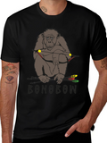 Bonobo Archer T-Shirt - Novelty Animal Tee