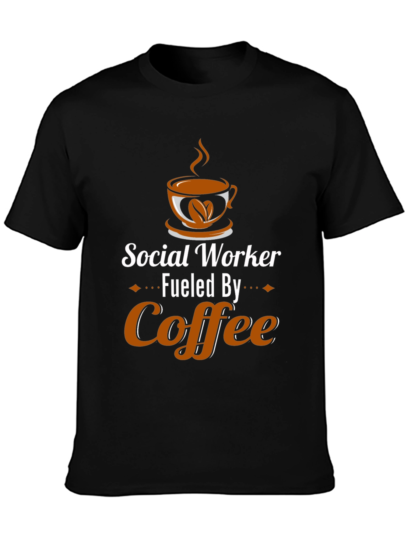 Social Worker Fuel Coffee Graphic Tee