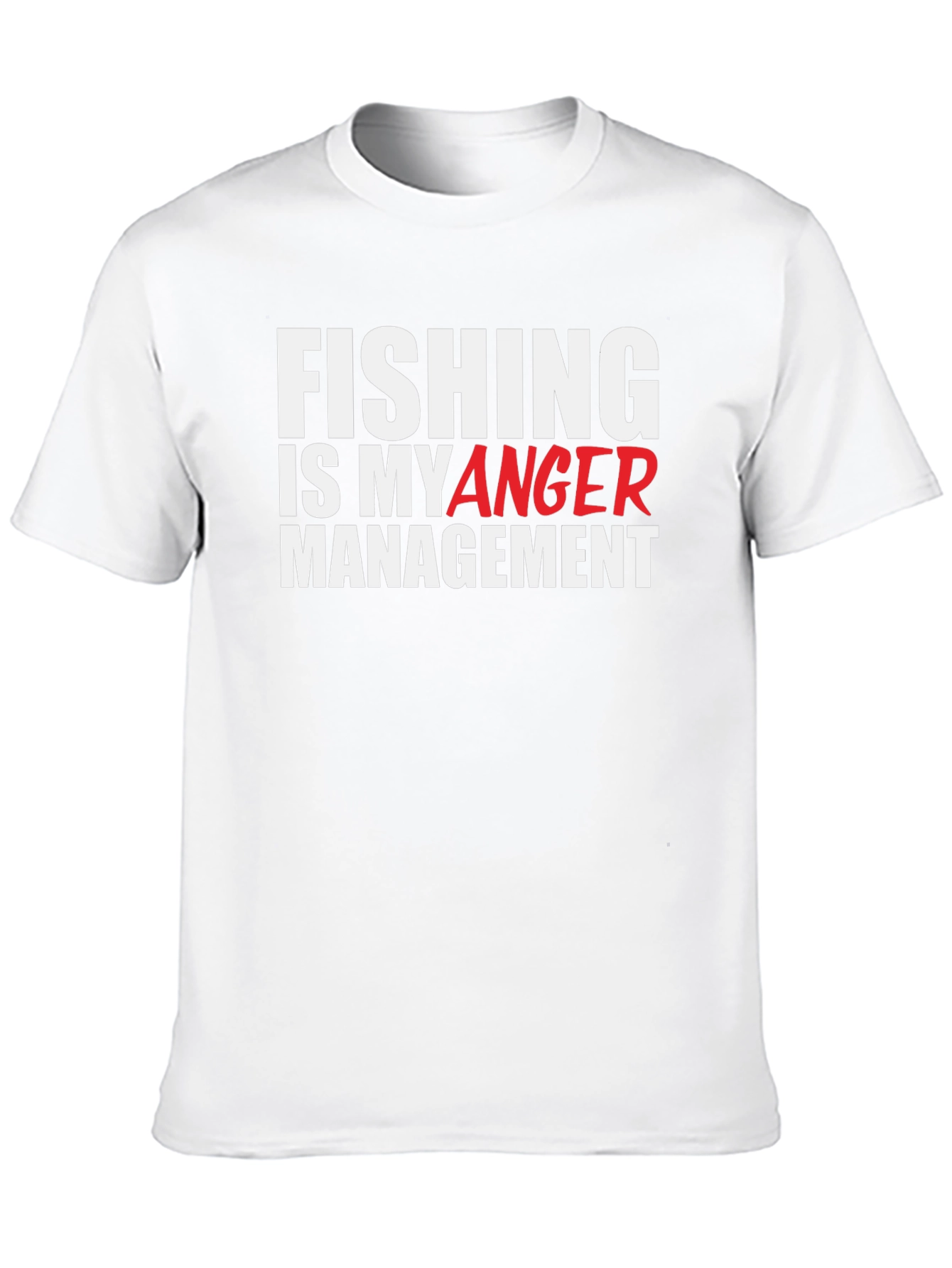 Fishing Is My Anger Management T-Shirt