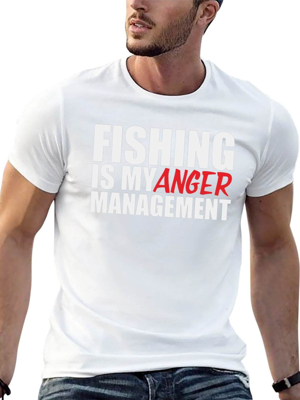 Fishing Is My Anger Management T-Shirt