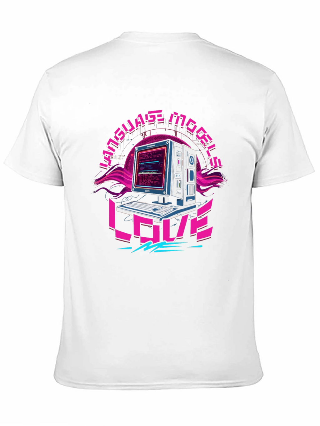 Language Models Love Me Retro T-Shirt