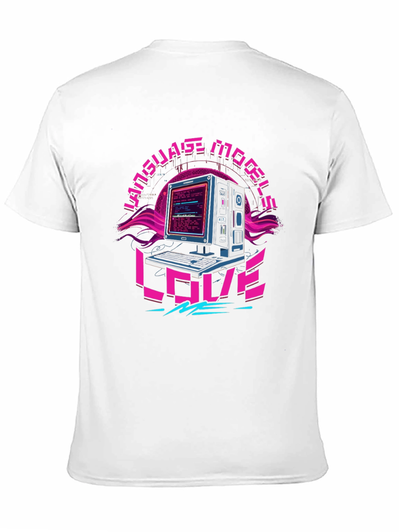 Language Models Love Me Retro T-Shirt