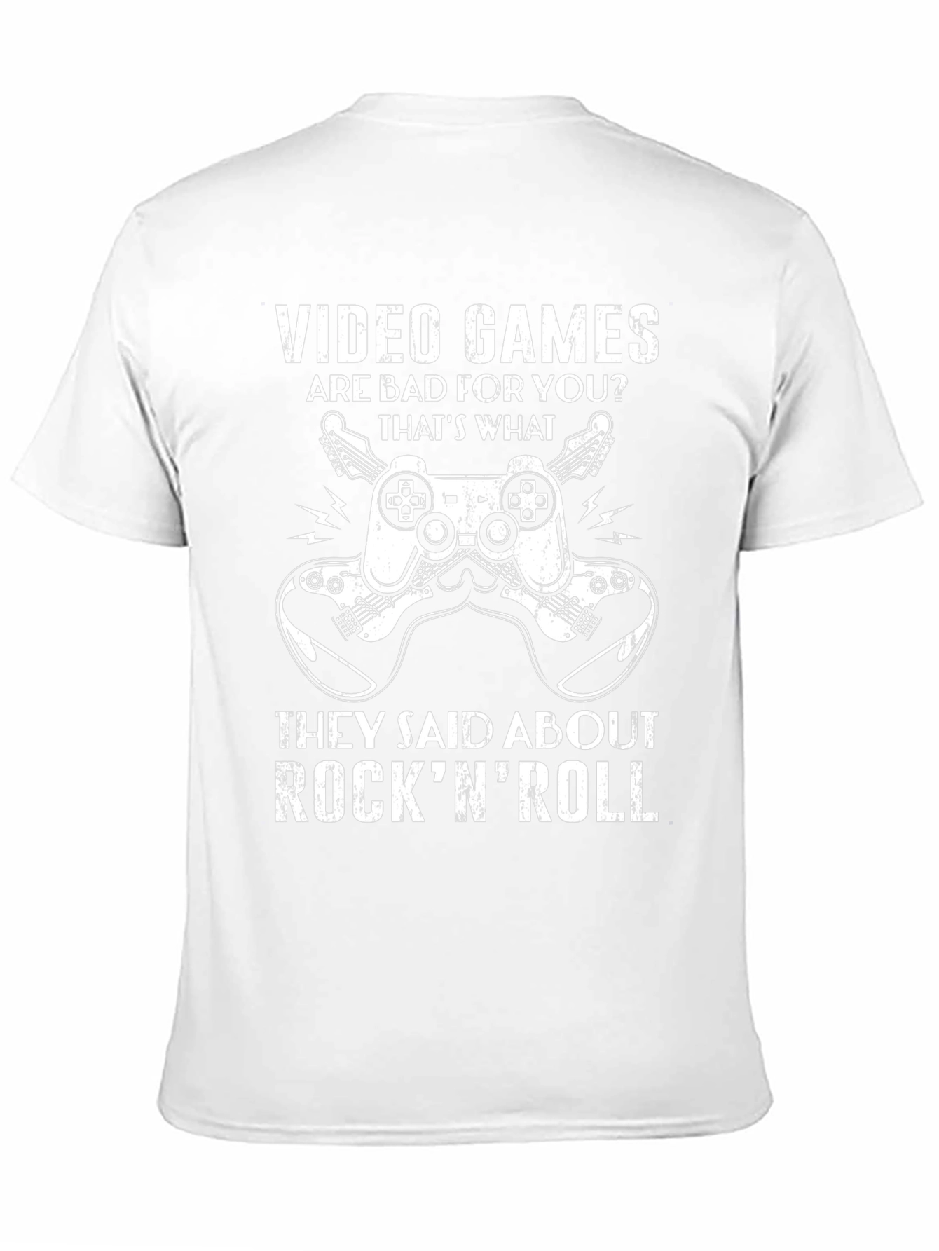 Video Games & Rock n Roll T-Shirt
