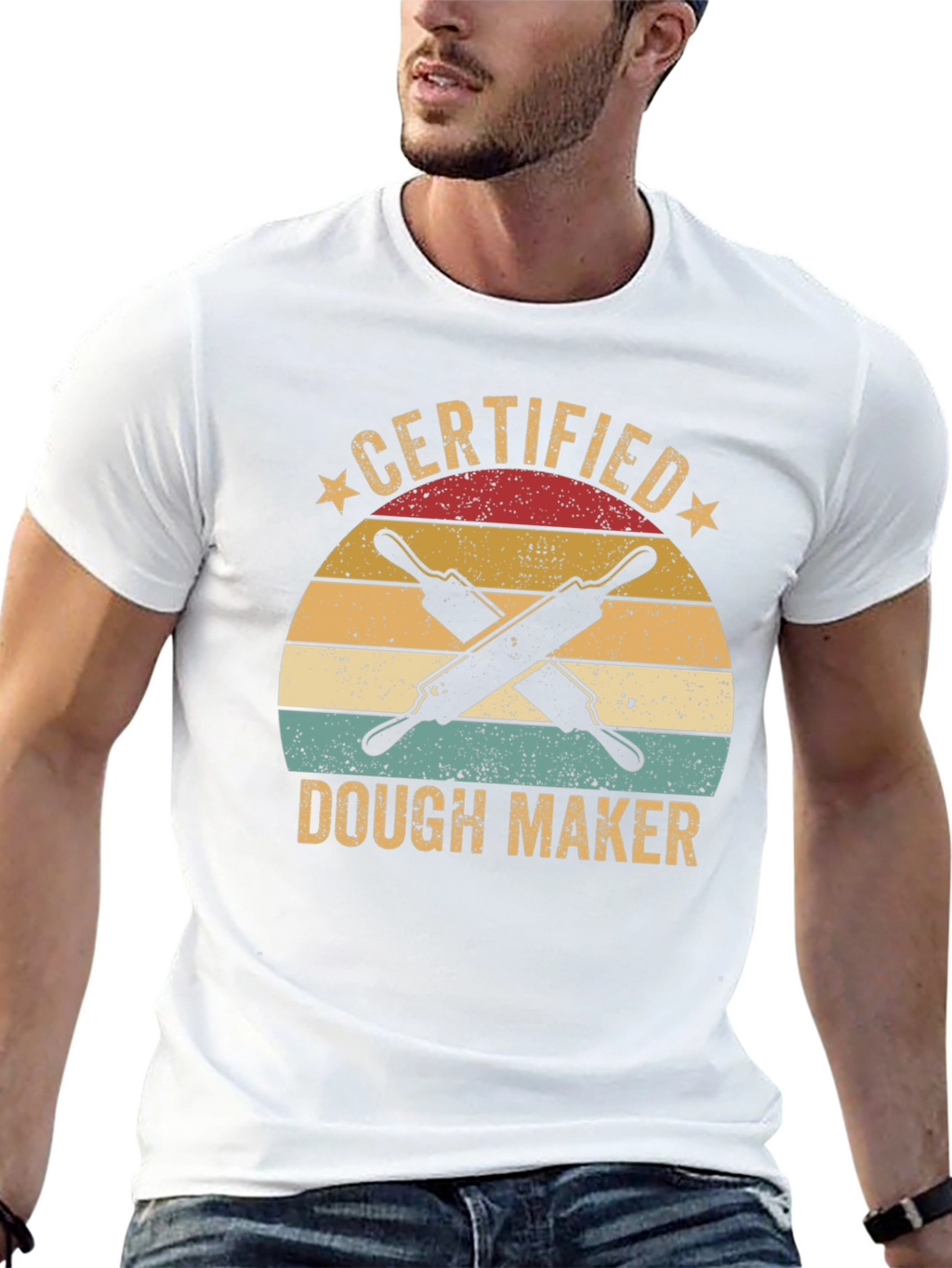 Certified Dough Maker T-Shirt - Baking Chef Tee