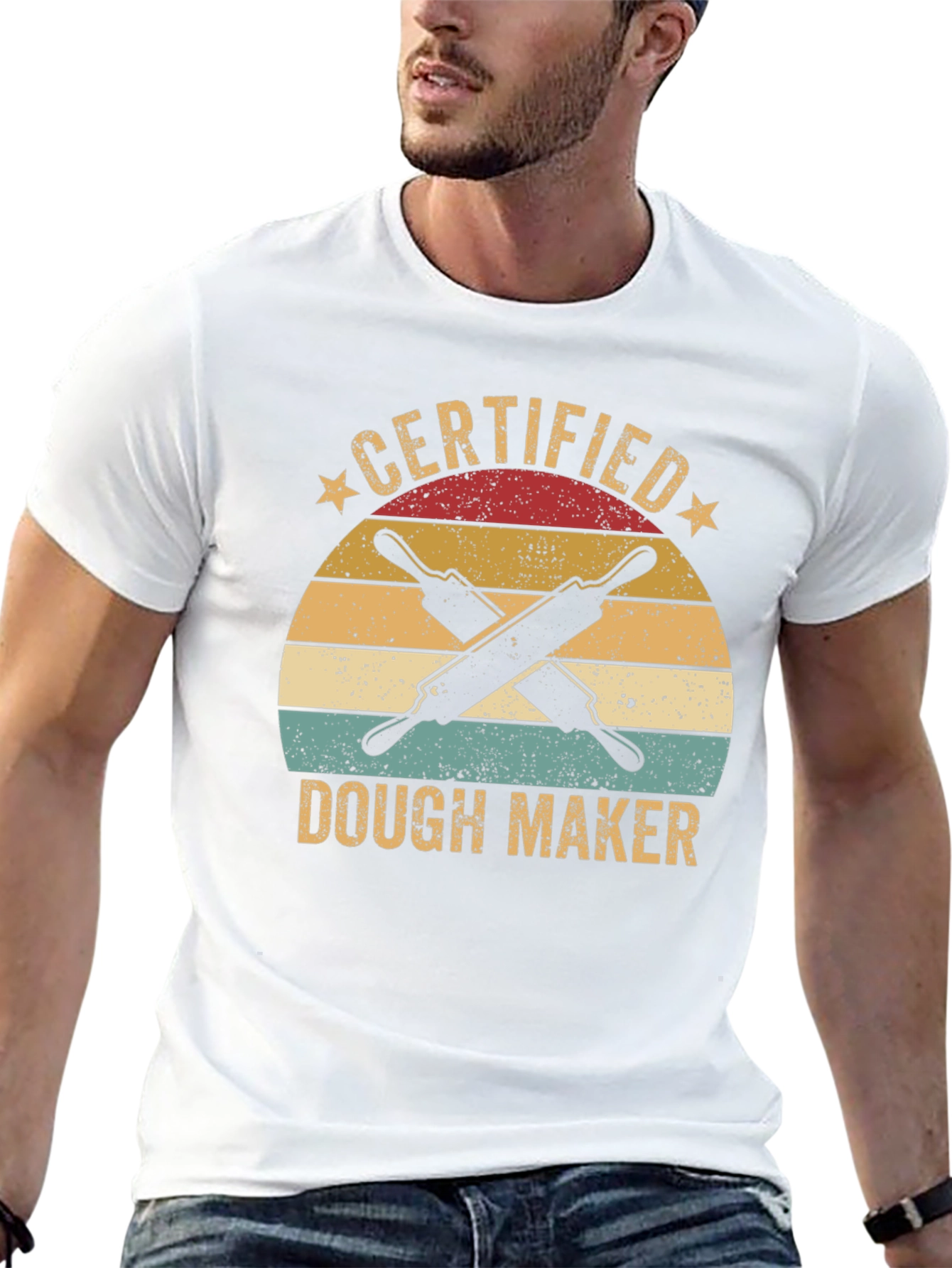 Certified Dough Maker T-Shirt - Baking Chef Tee