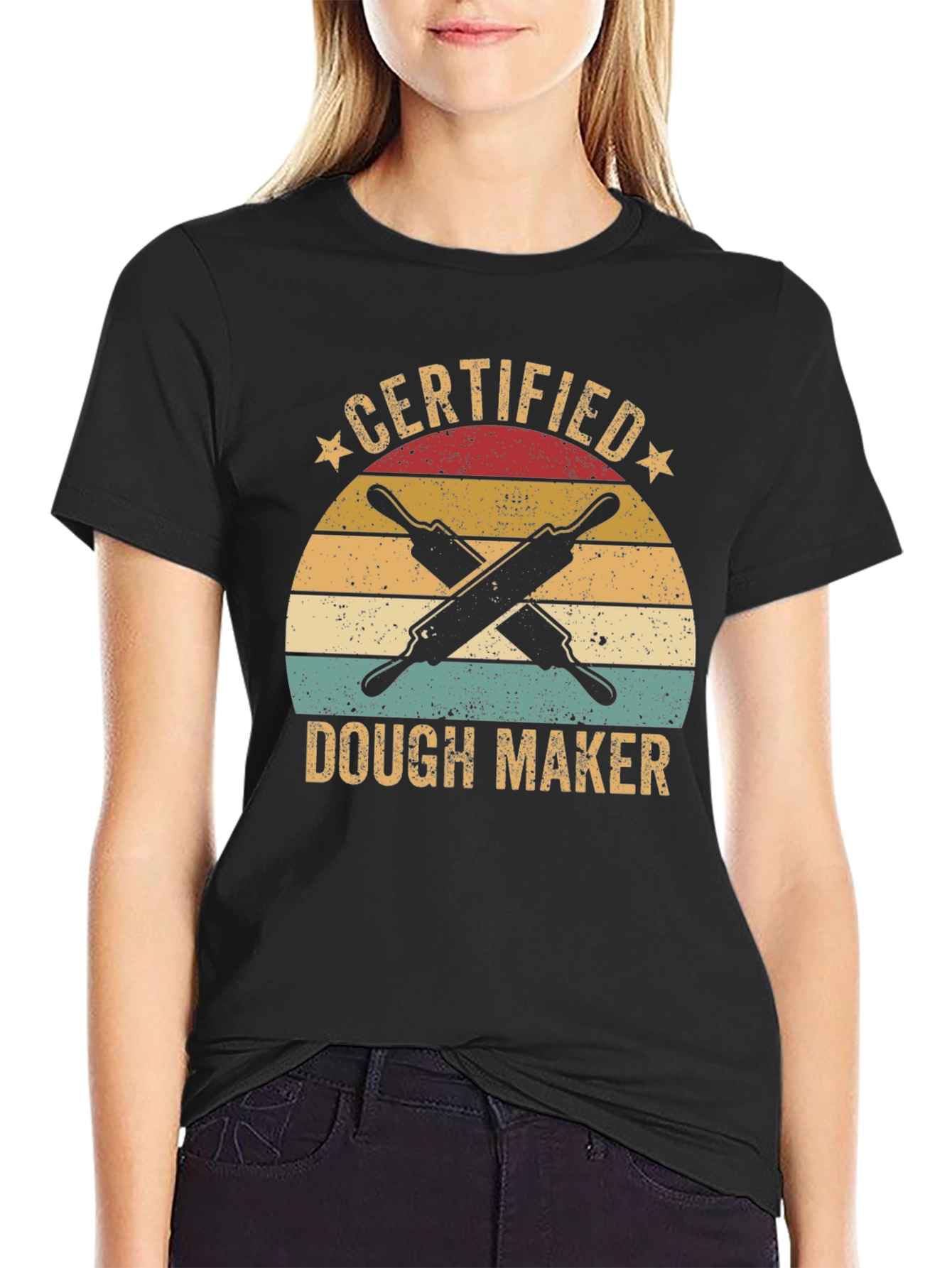 Certified Dough Maker T-Shirt - Baking Chef Tee
