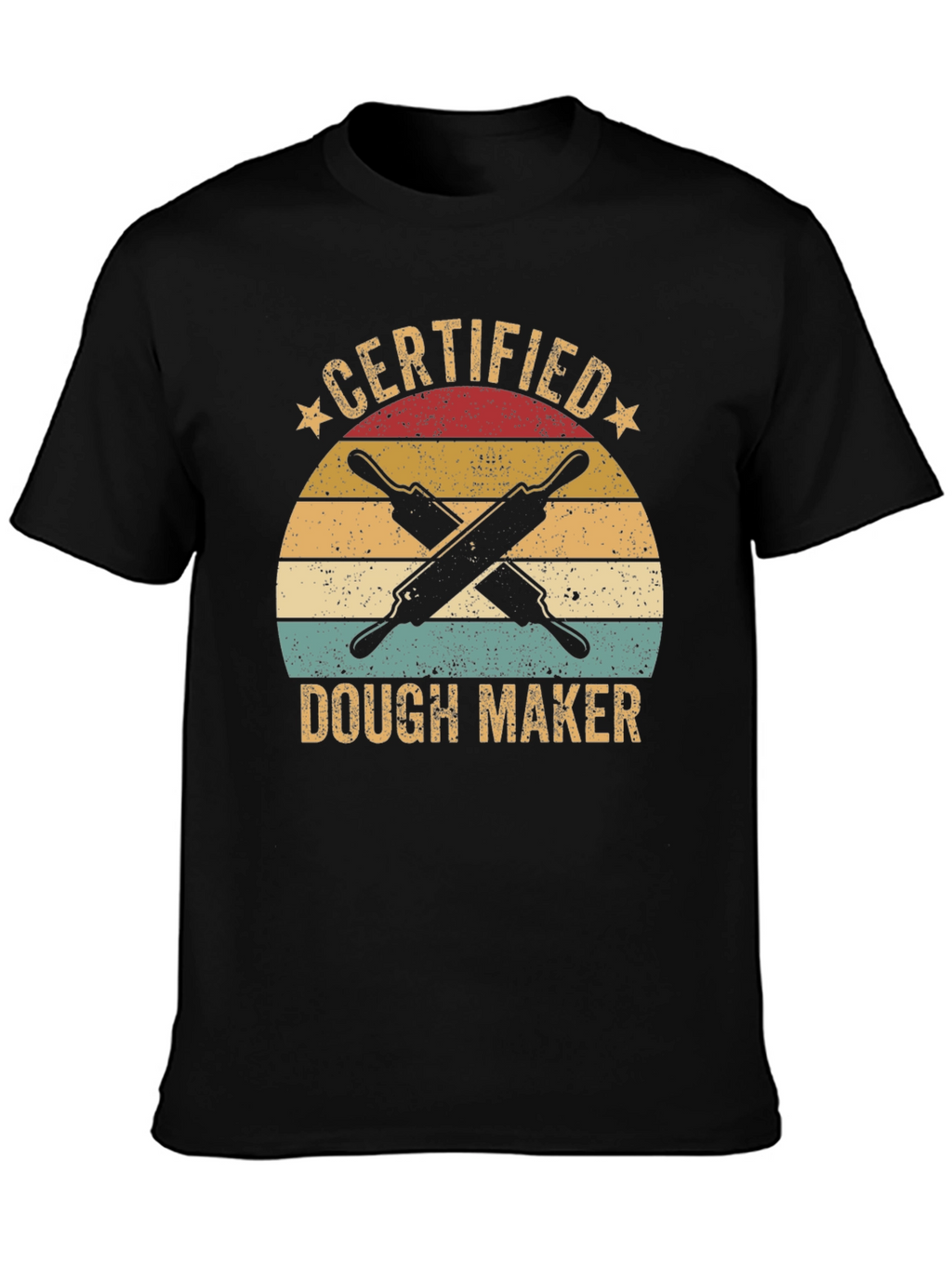 Certified Dough Maker T-Shirt - Baking Chef Tee