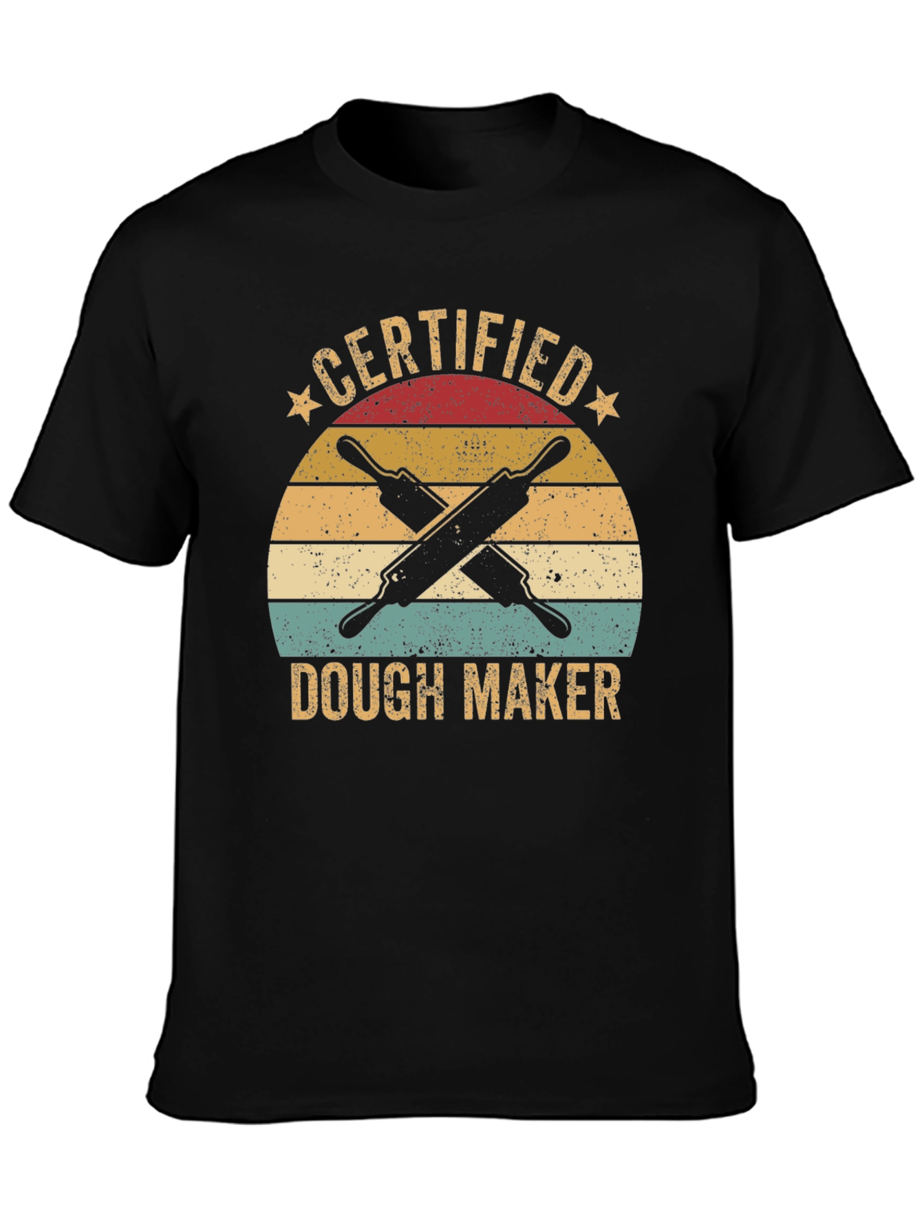 Certified Dough Maker T-Shirt - Baking Chef Tee