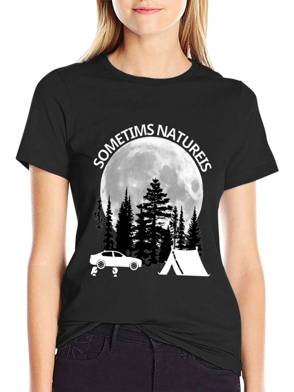 Nature Is Calling Graphic Tee