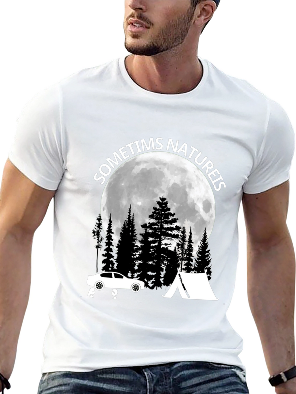 Nature Is Calling Graphic Tee