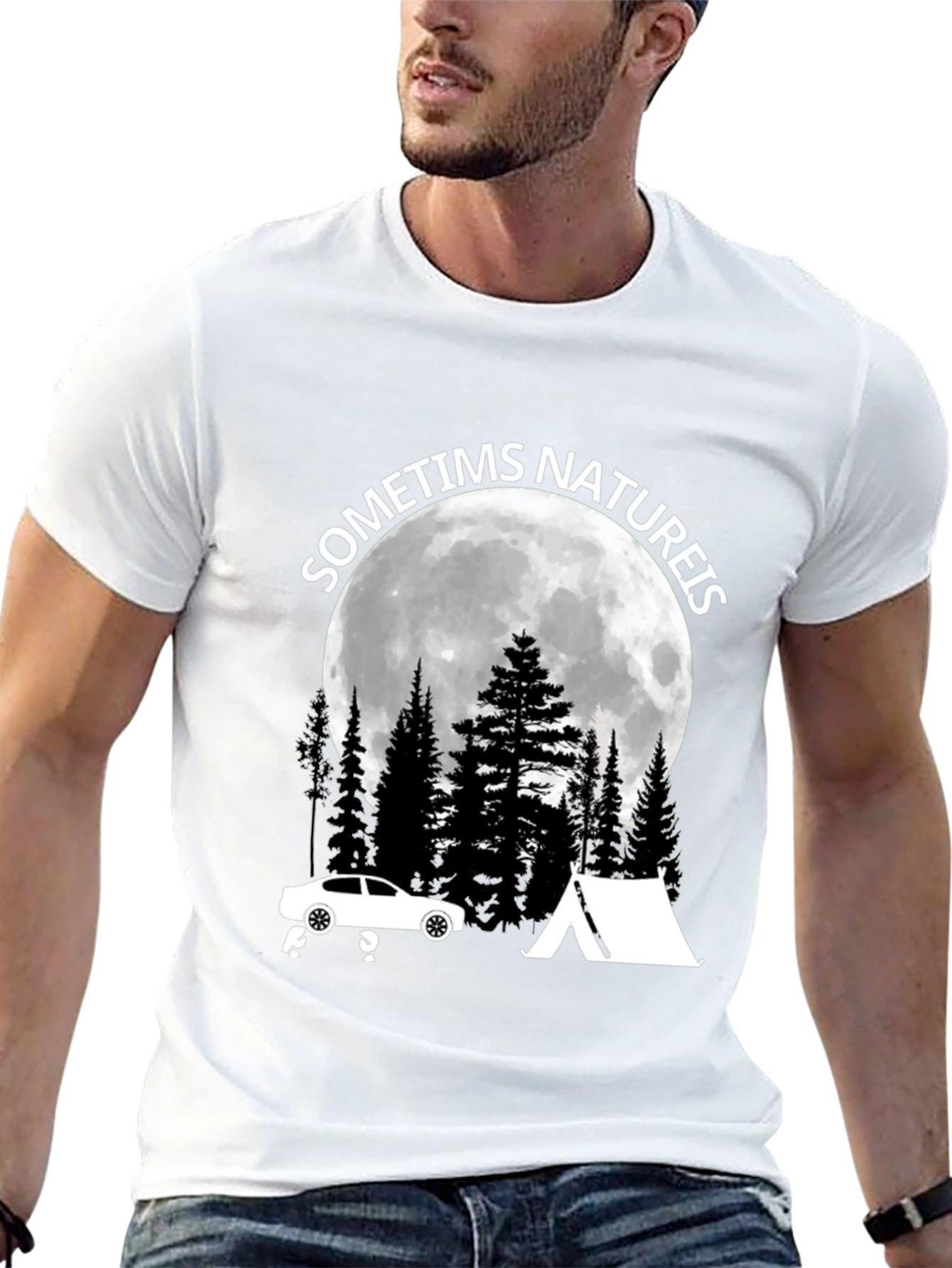 Nature Is Calling Graphic Tee