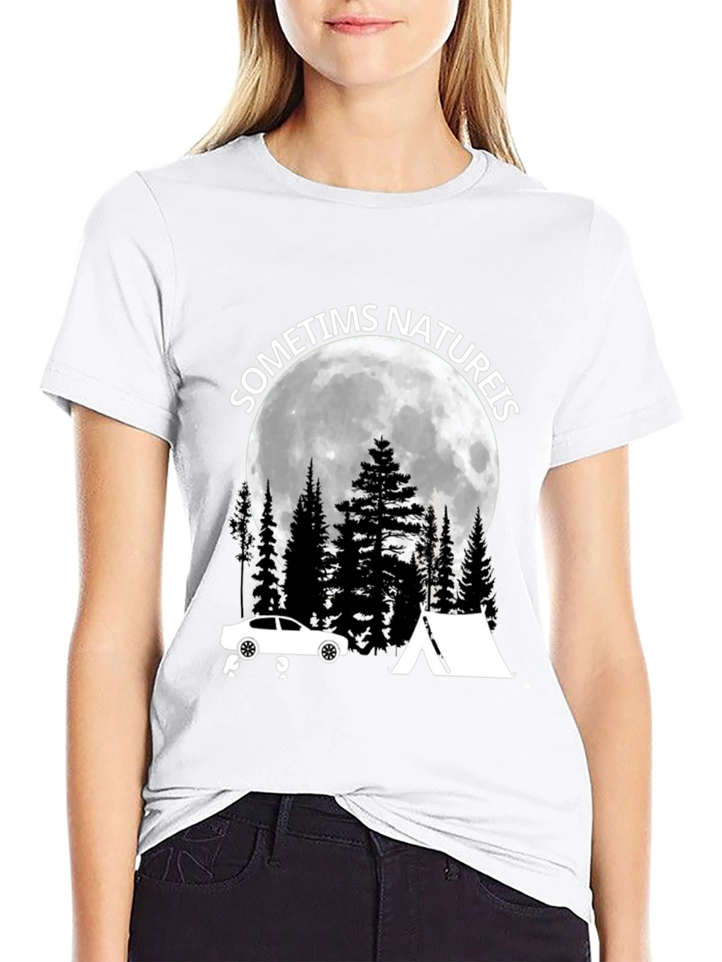 Nature Is Calling Graphic Tee