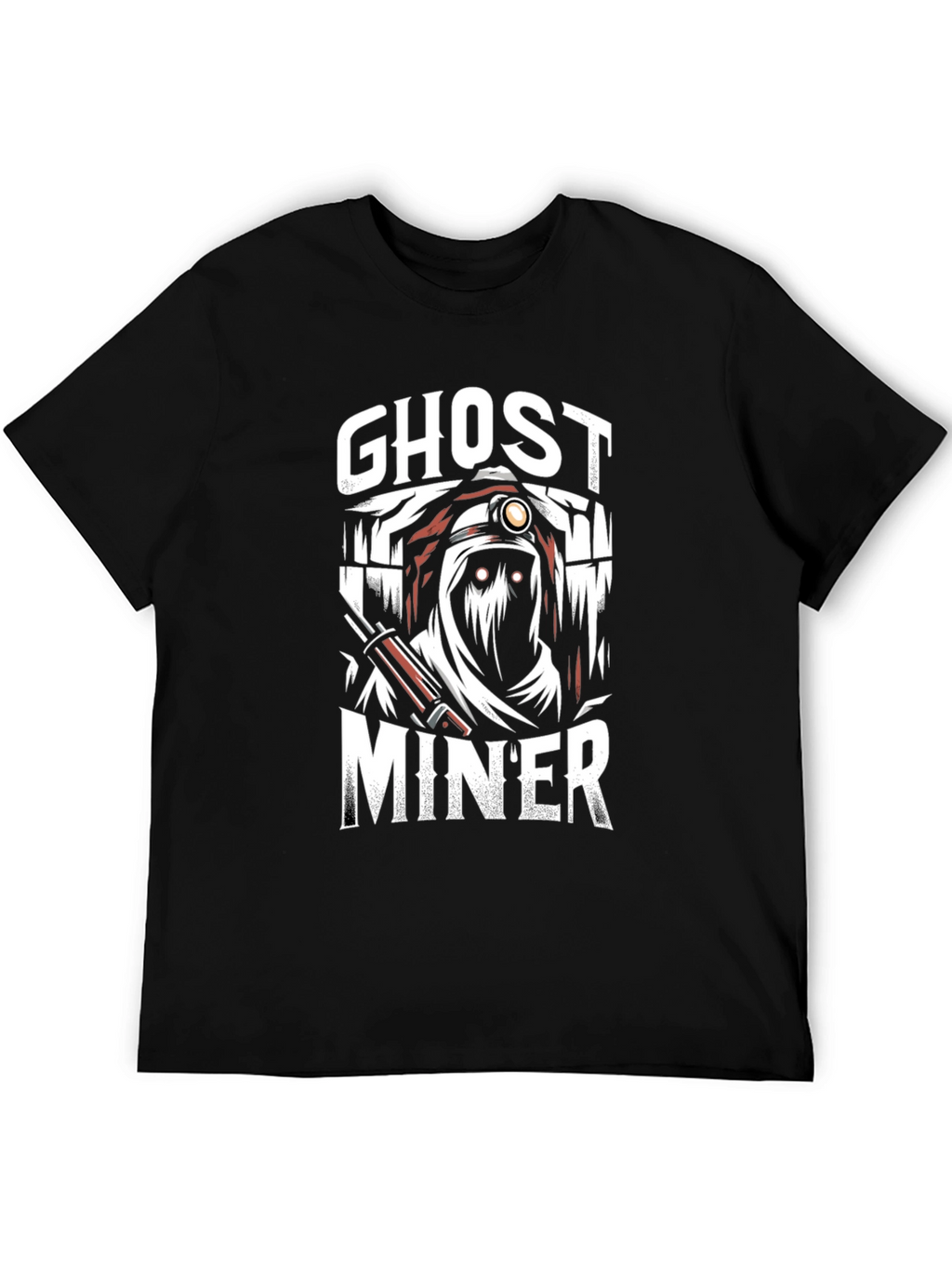 Ghost Miner Graphic T-Shirt