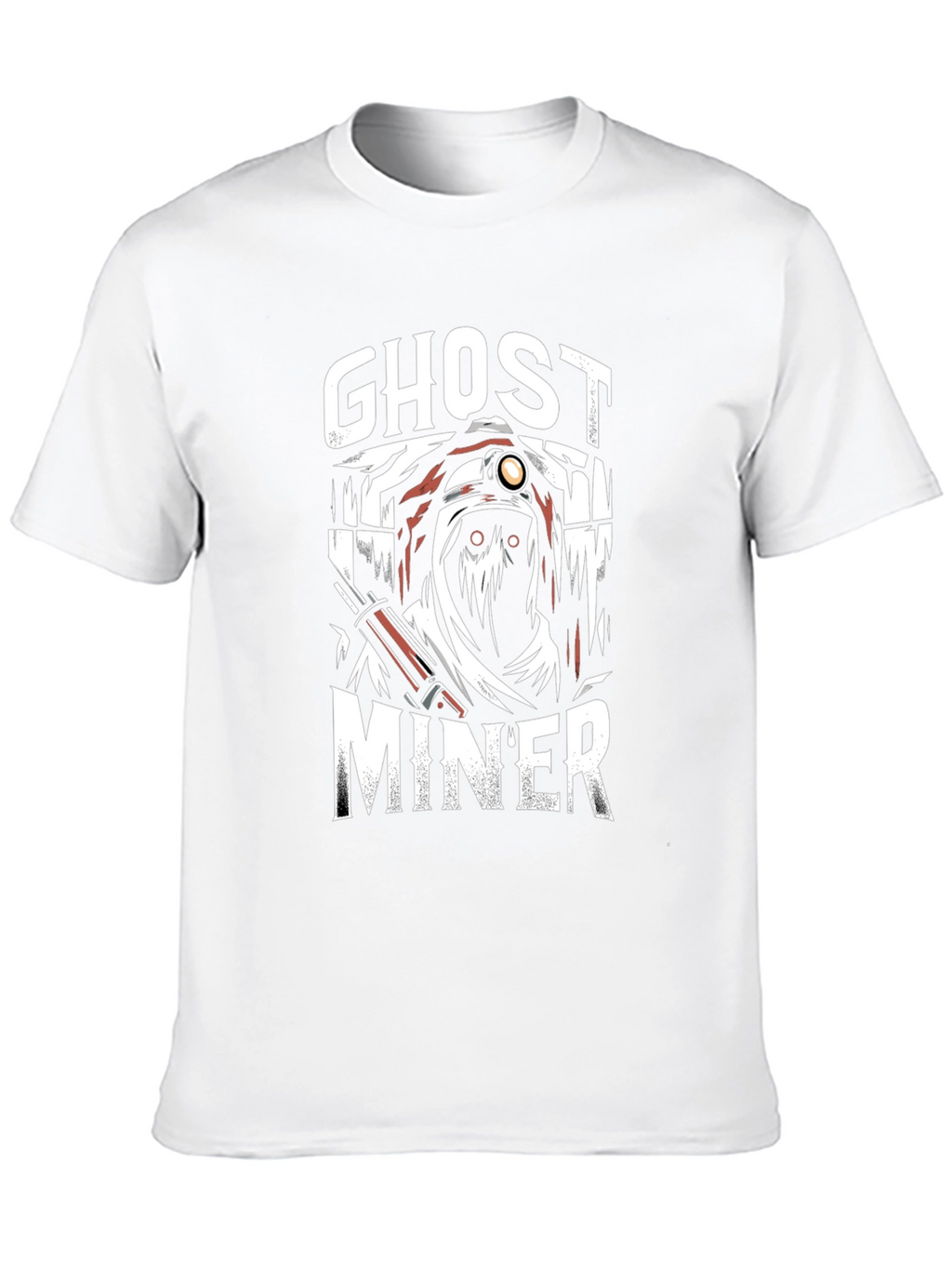 Ghost Miner Graphic T-Shirt