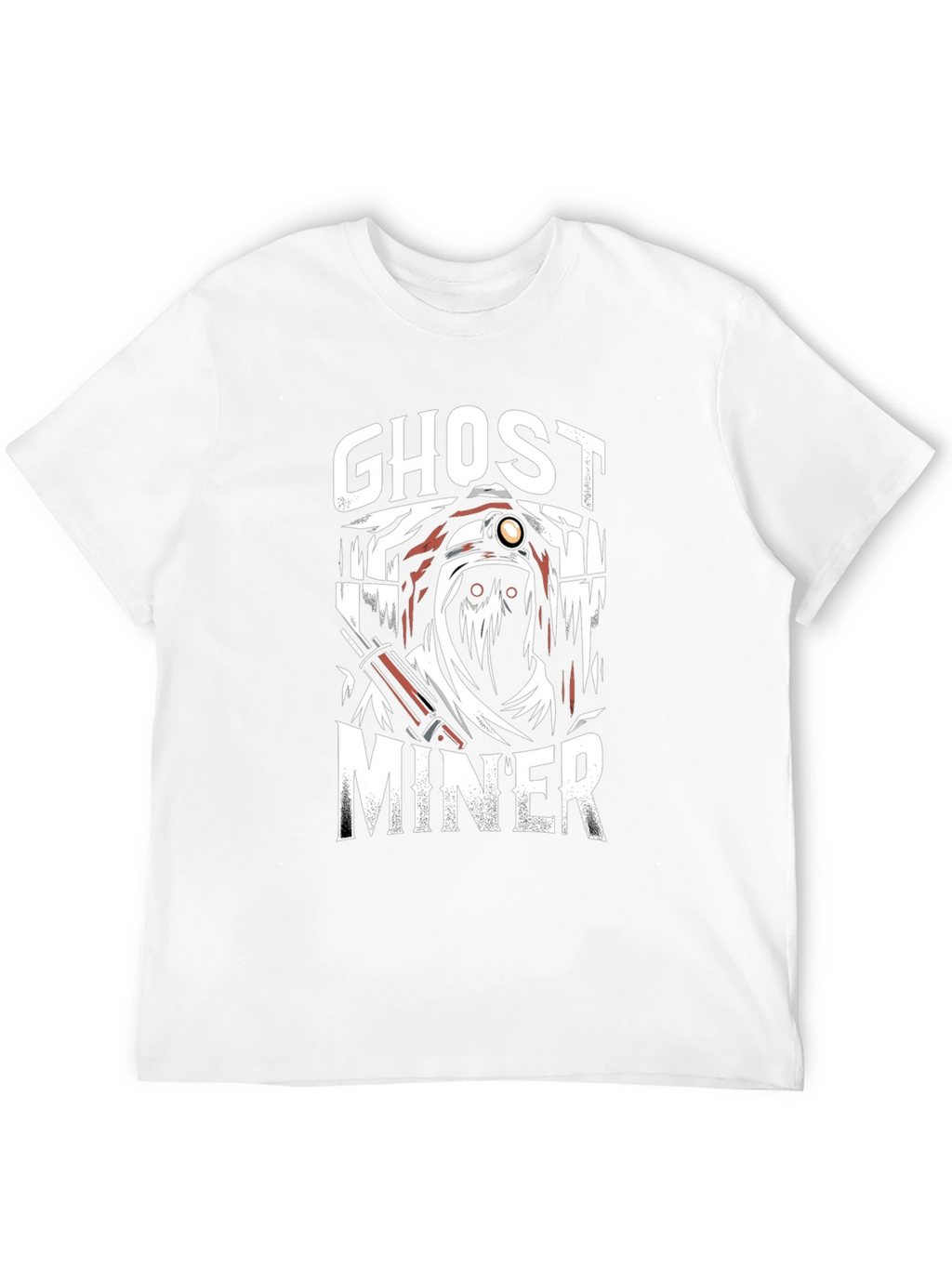 Ghost Miner Graphic T-Shirt