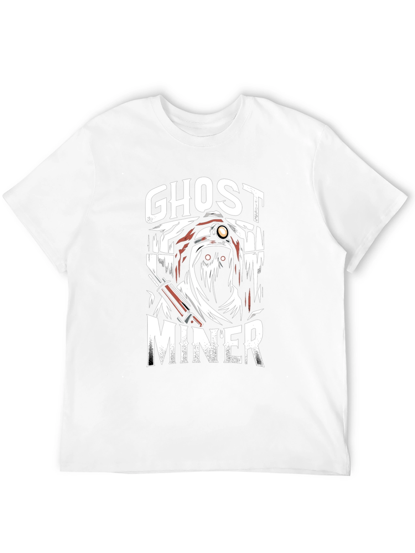 Ghost Miner Graphic T-Shirt