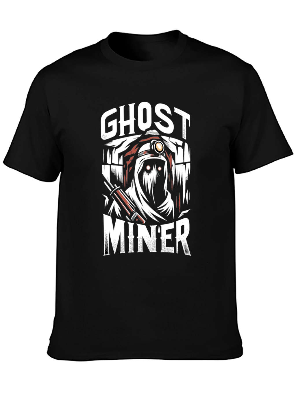 Ghost Miner Graphic T-Shirt