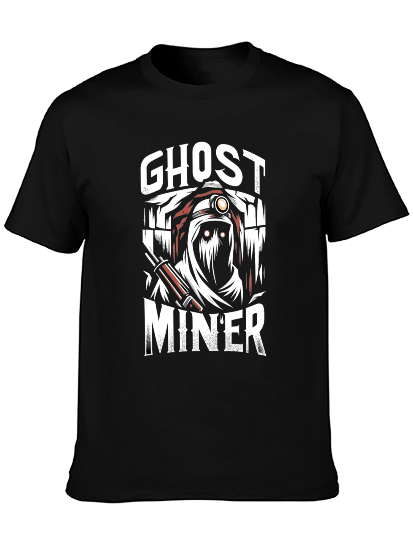 Ghost Miner Graphic T-Shirt