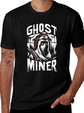 Ghost Miner Graphic T-Shirt