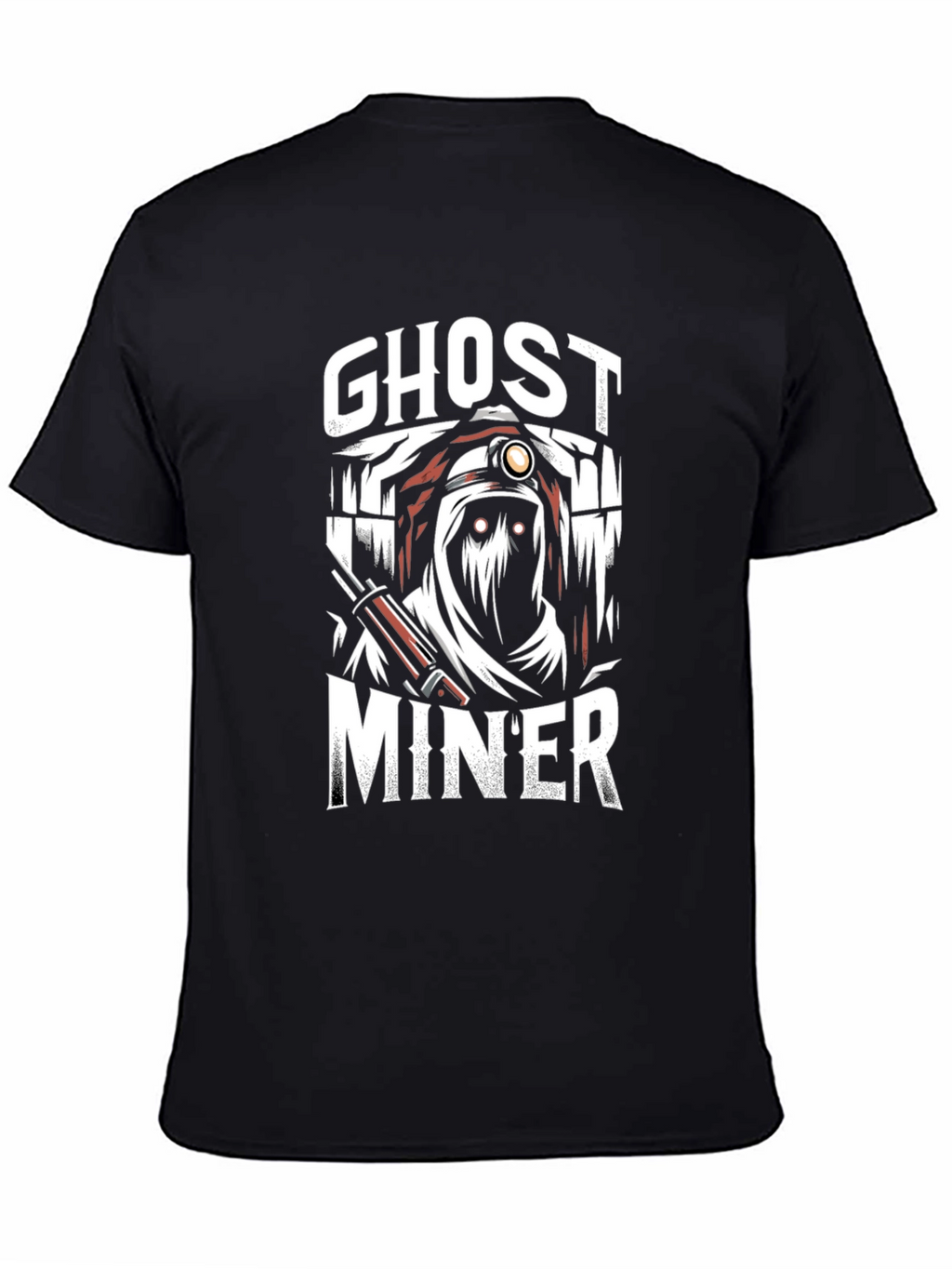 Ghost Miner Graphic T-Shirt