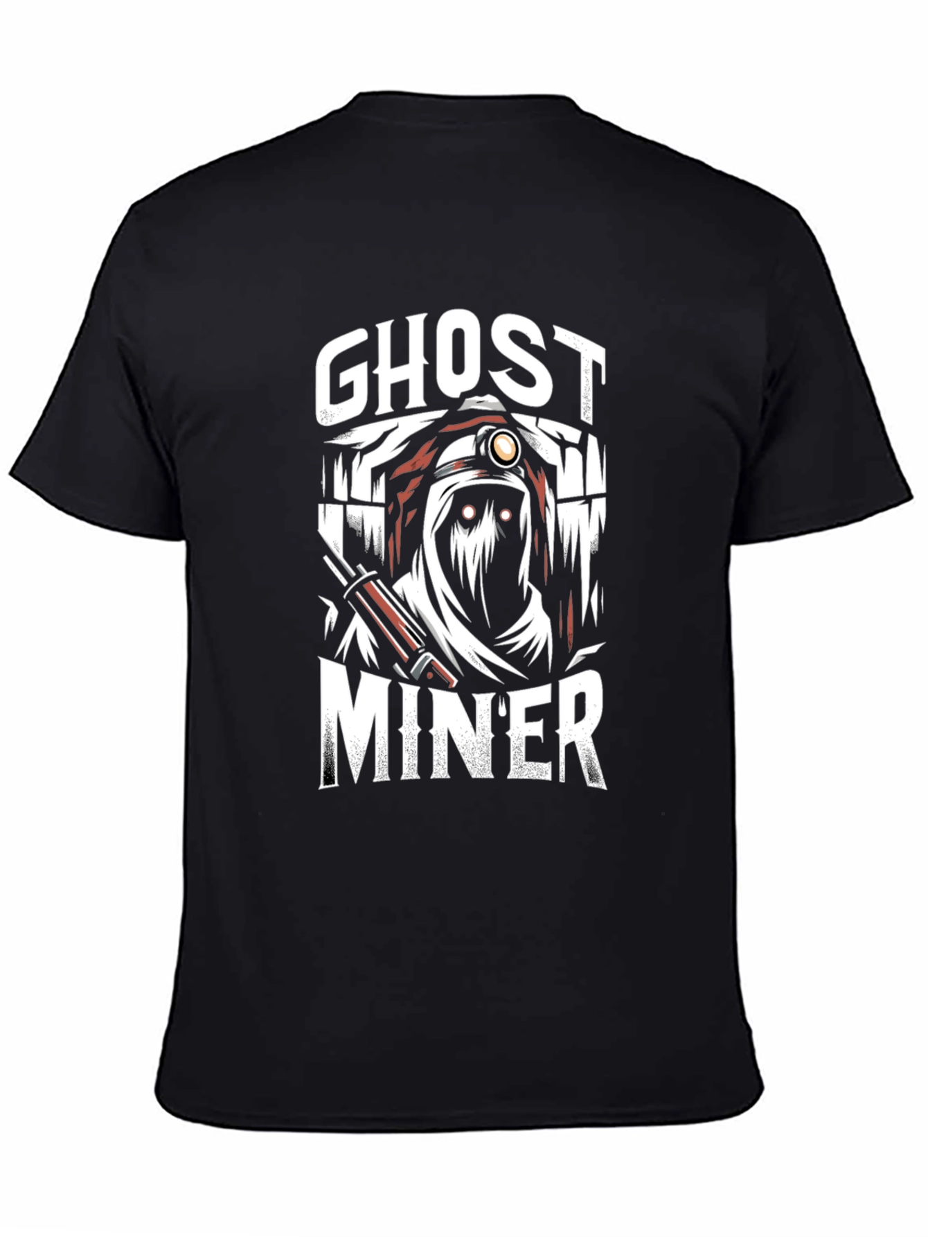 Ghost Miner Graphic T-Shirt