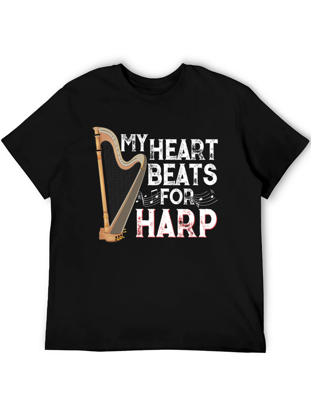 My Heart Beats For Harp T-Shirt