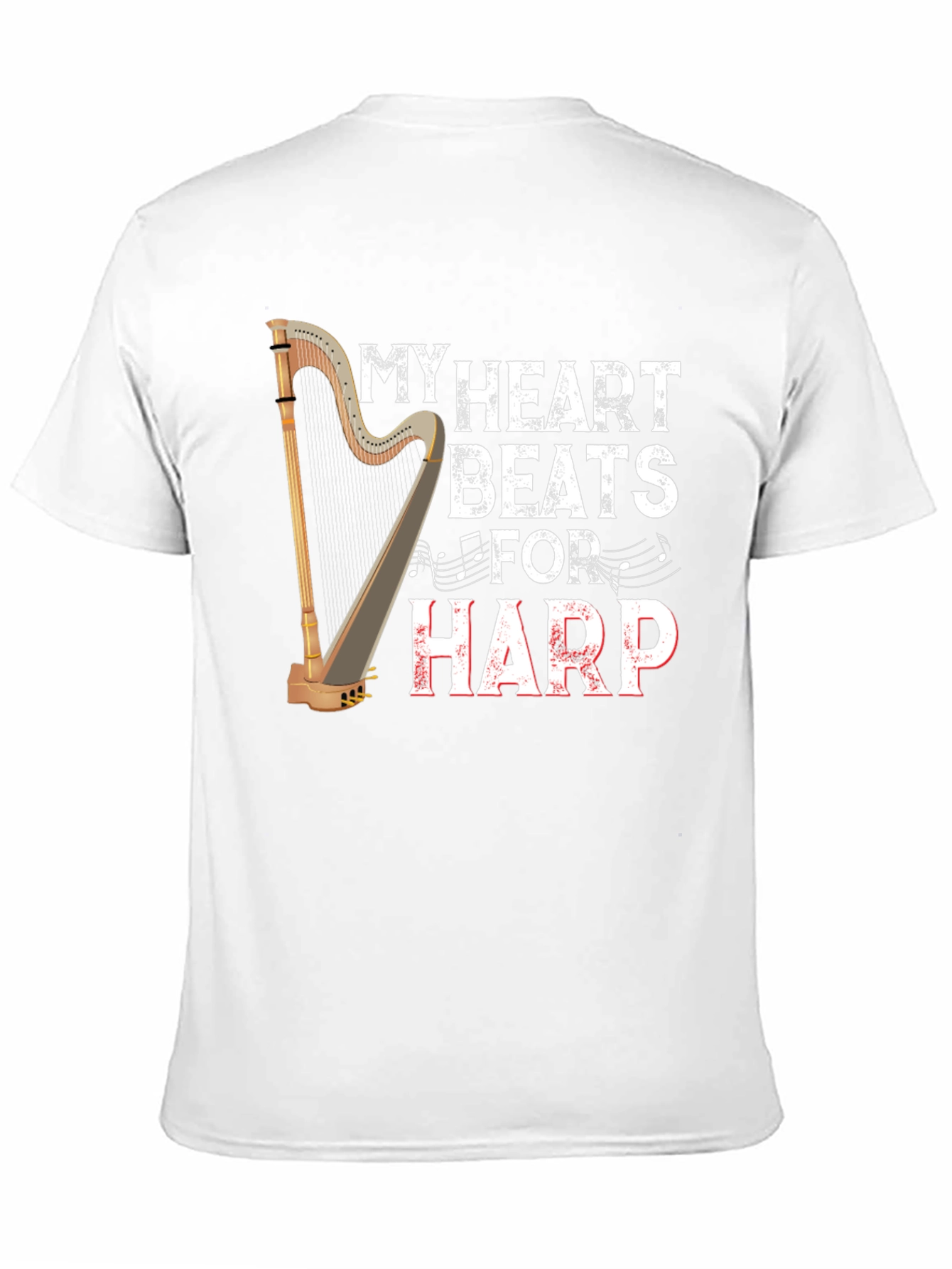 My Heart Beats For Harp T-Shirt