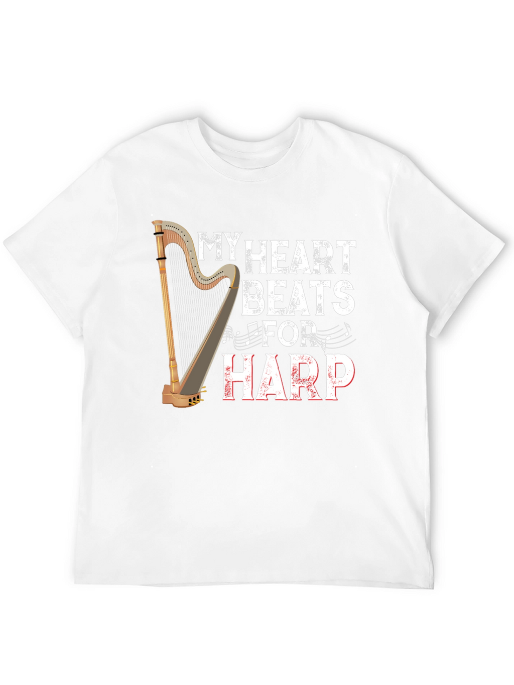 My Heart Beats For Harp T-Shirt