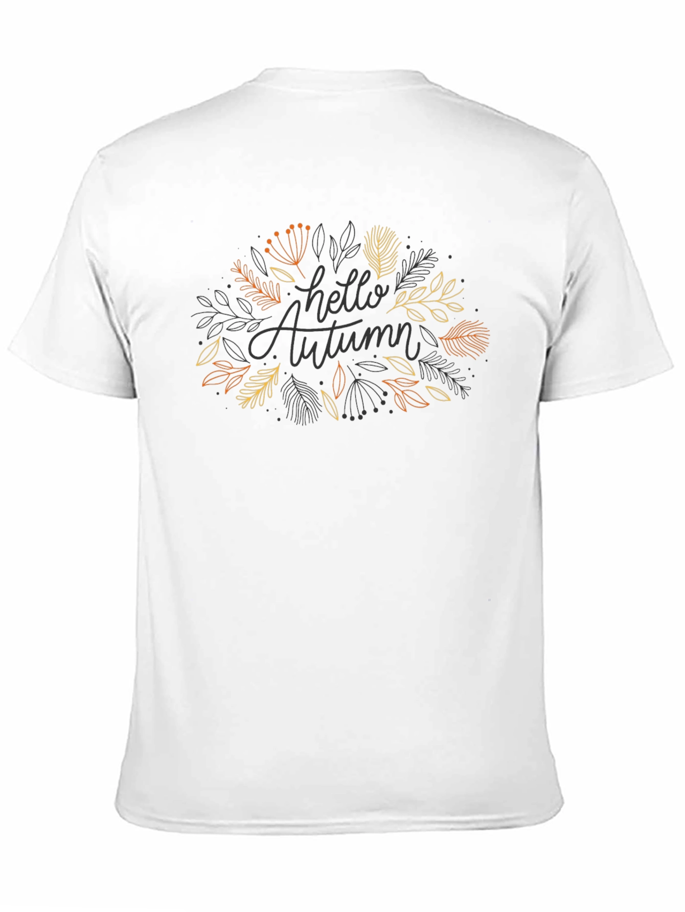 Hello Autumn Graphic Tee - Stylish Fall Season Shirt