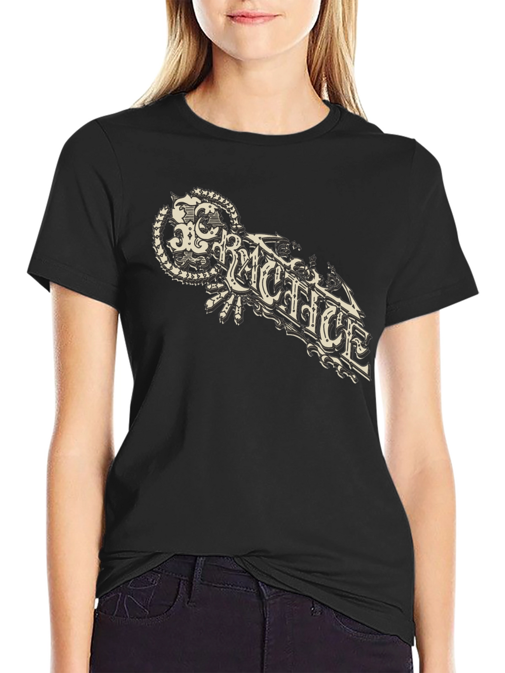 Practice Graphic Black T-Shirt