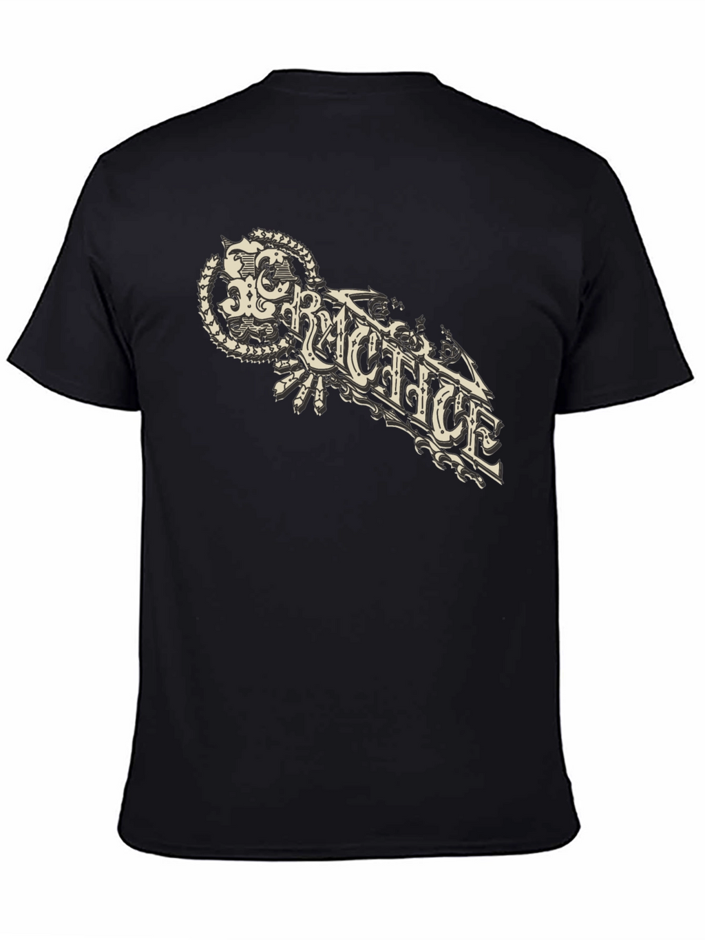 Practice Graphic Black T-Shirt