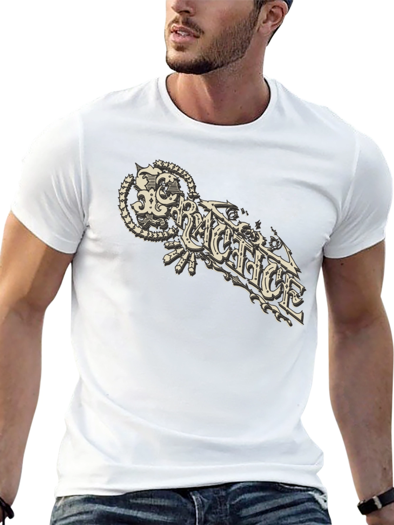 Practice Graphic Black T-Shirt