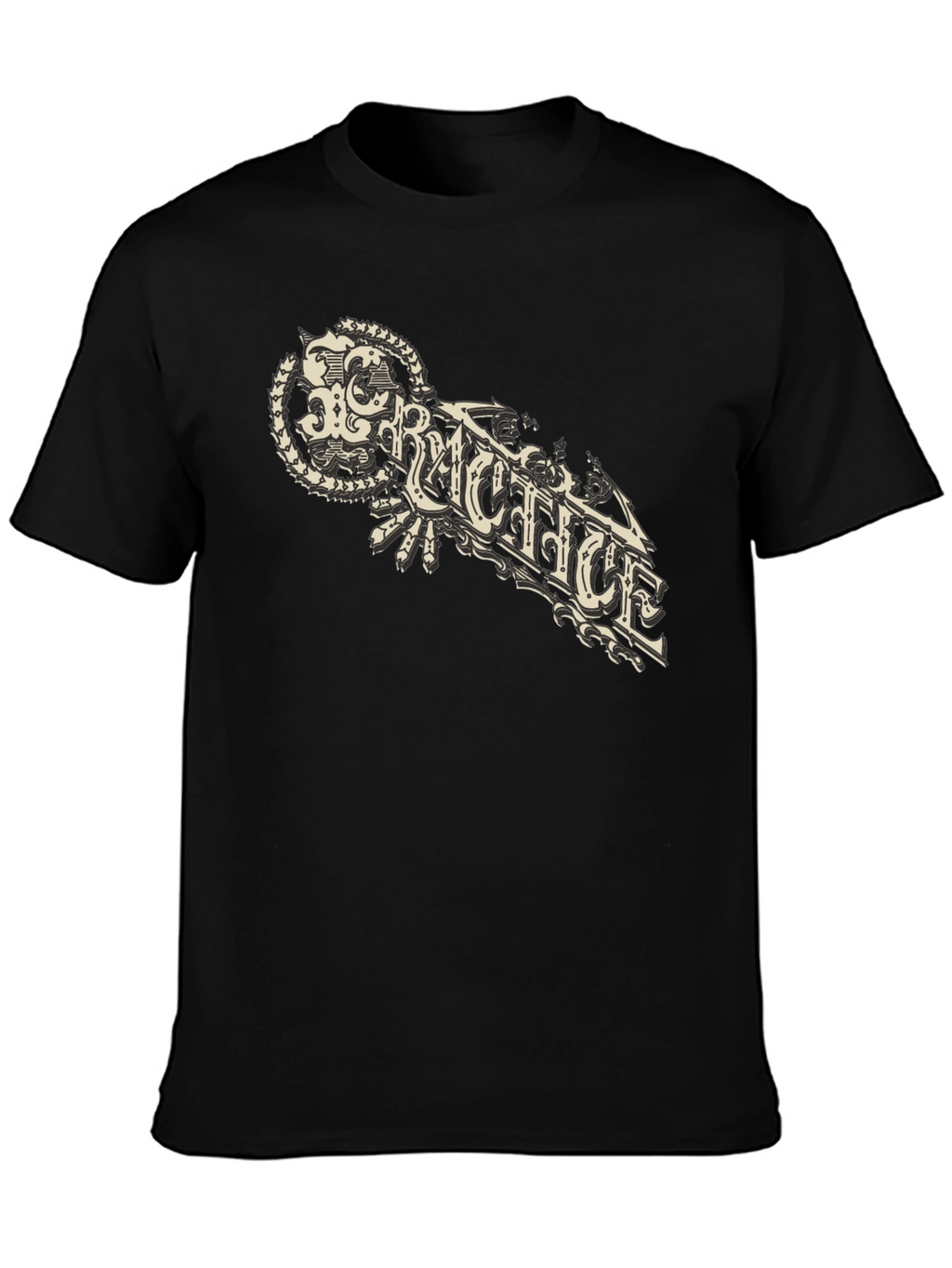 Practice Graphic Black T-Shirt