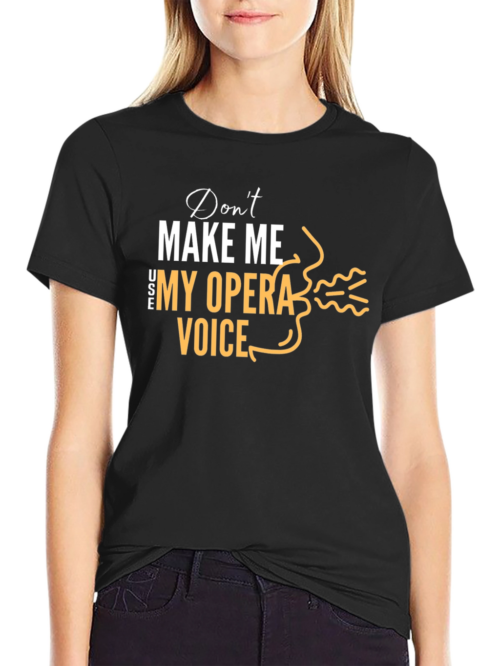 Opera Voice T-Shirt - Funny Music Lover Tee