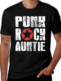 Punk Rock Auntie Graphic T-Shirt