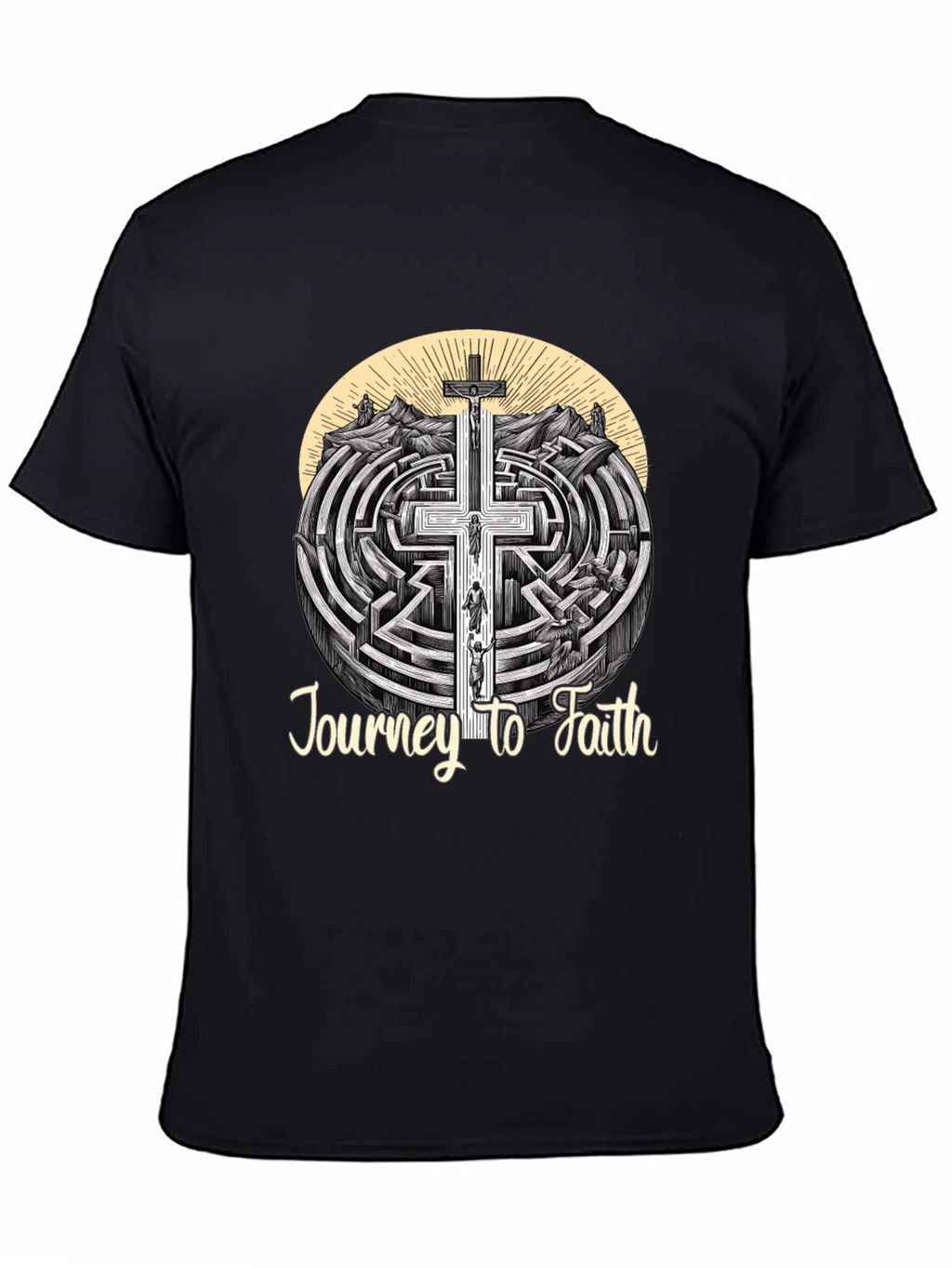 Journey to Faith T-Shirt - Christian Graphic Tee