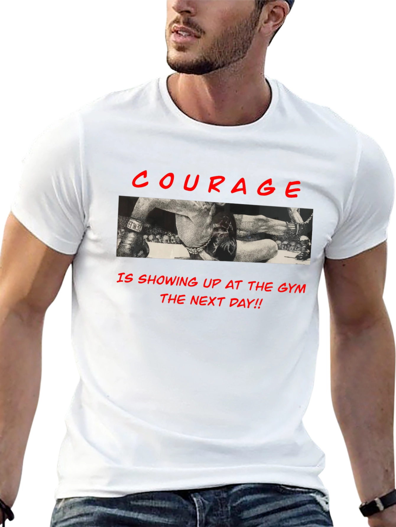 Courage Gym T-Shirt