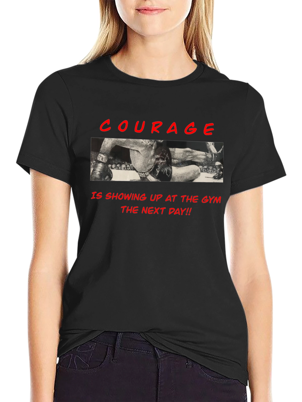 Courage Gym T-Shirt