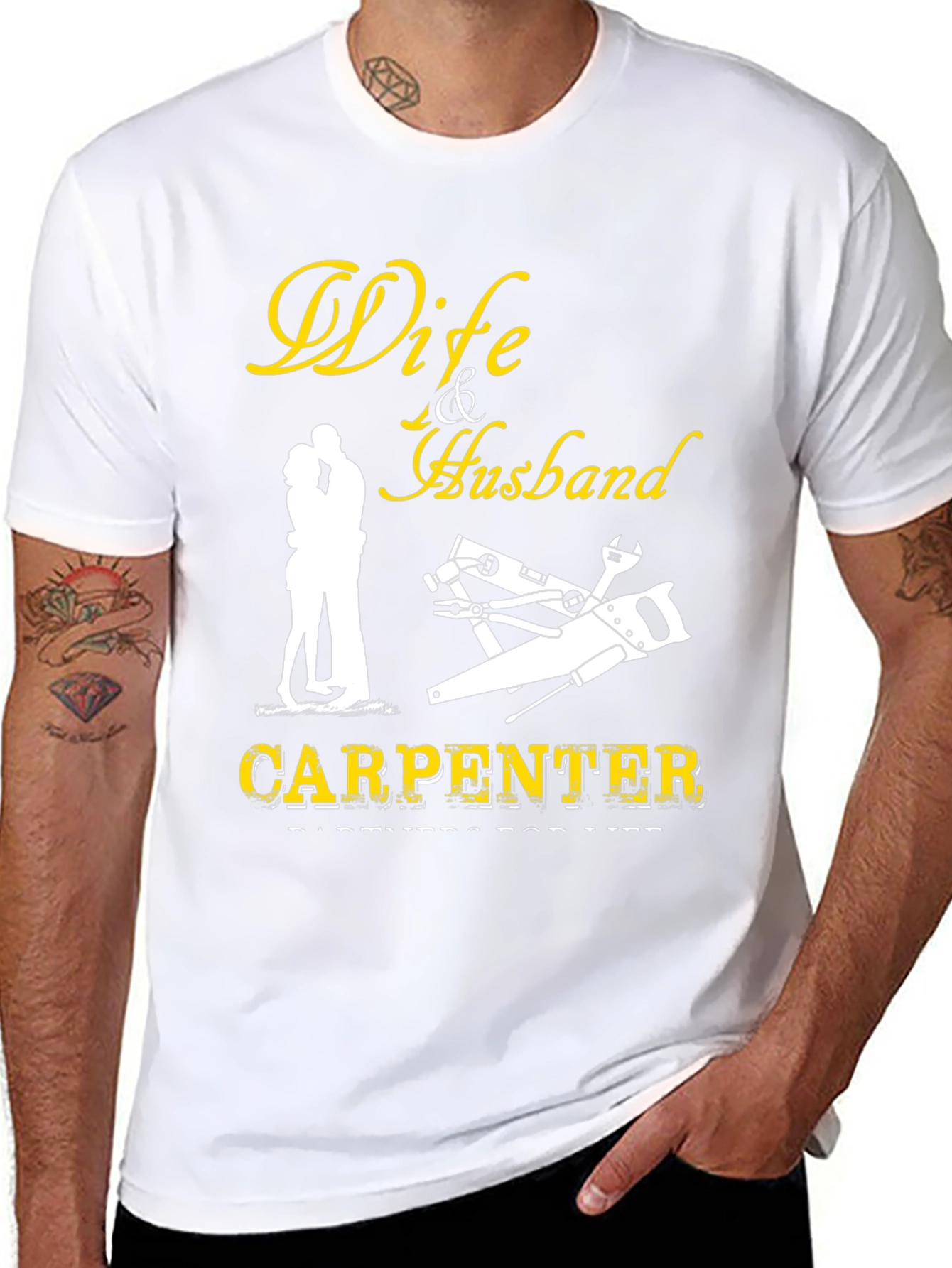 Carpenter Wife & Husband T-Shirt