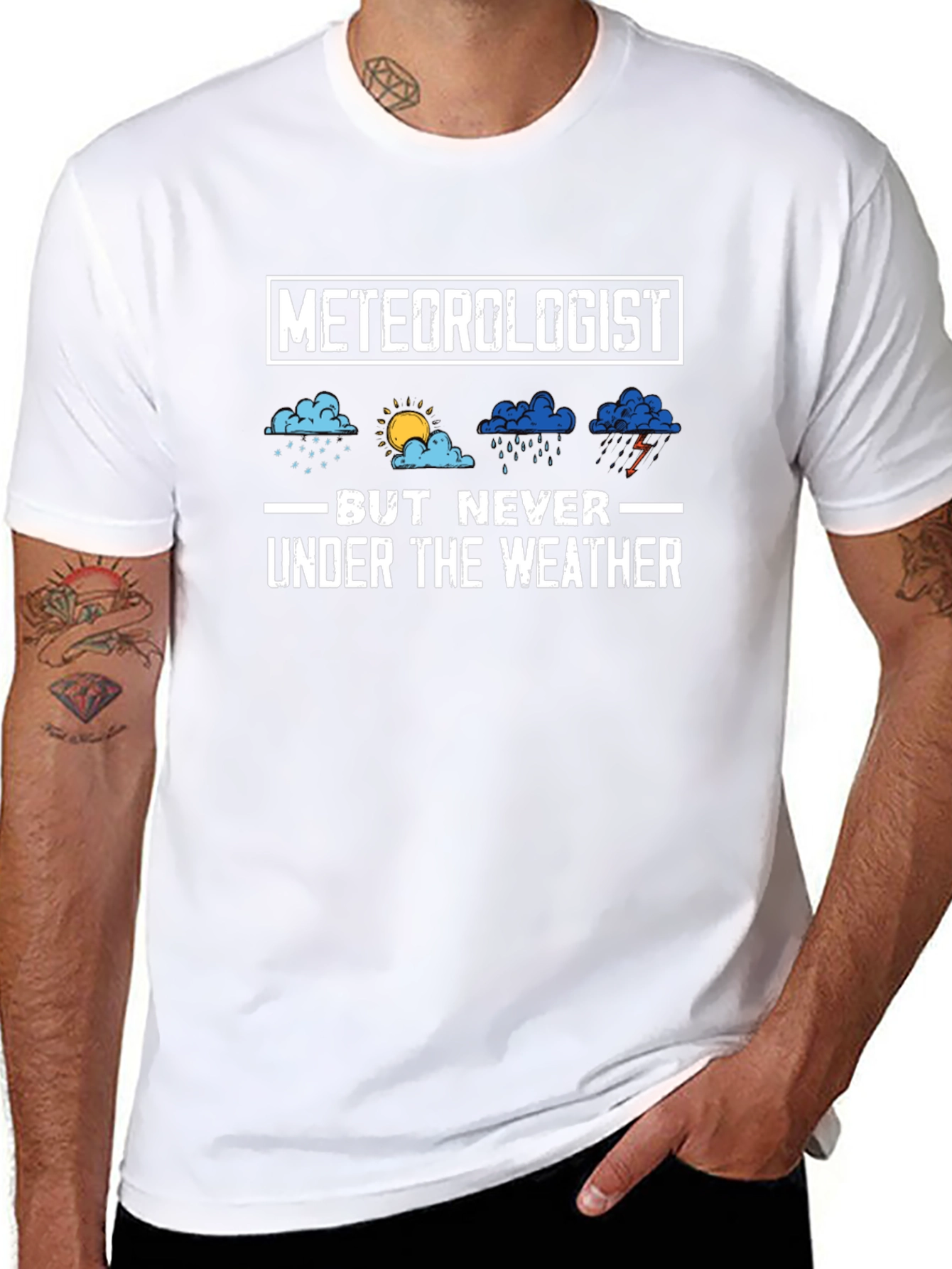 Meteorologist But Never Under the Weather T-Shirt