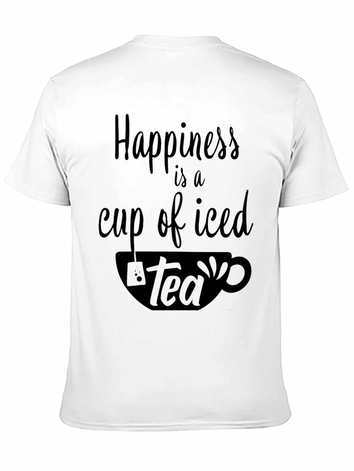 Happiness is a Cup of Iced Tea Graphic T-Shirt