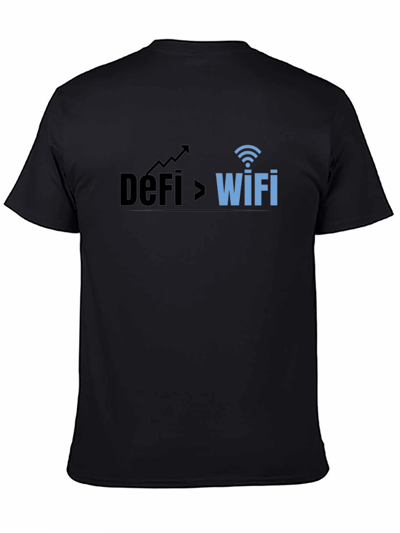 DeFi > WiFi Graphic Tee - Crypto Investor T-Shirt
