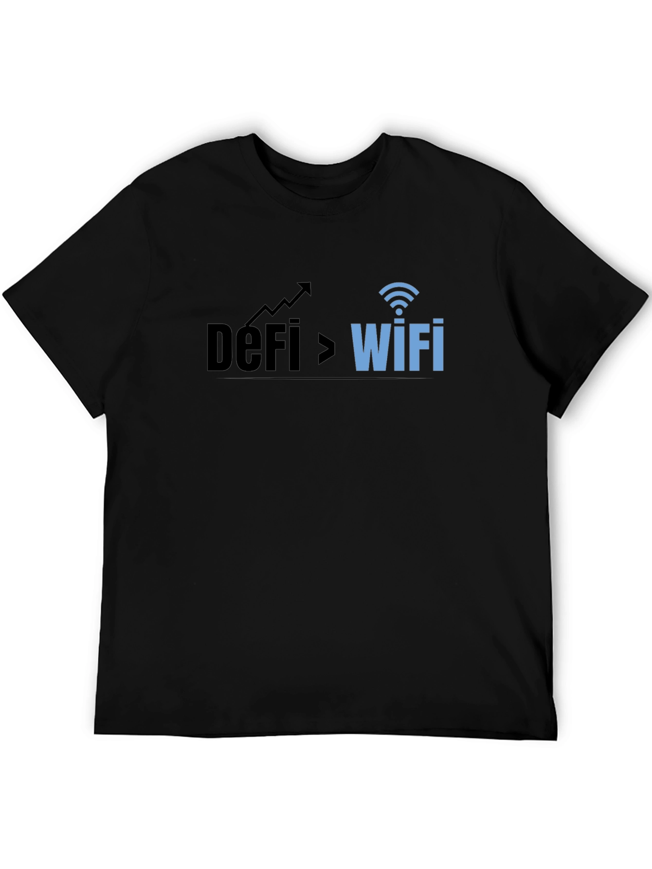DeFi > WiFi Graphic Tee - Crypto Investor T-Shirt
