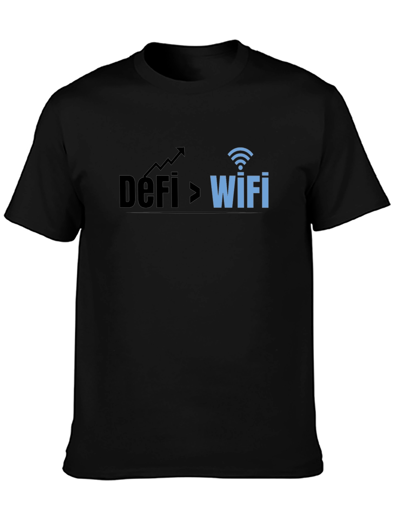 DeFi > WiFi Graphic Tee - Crypto Investor T-Shirt