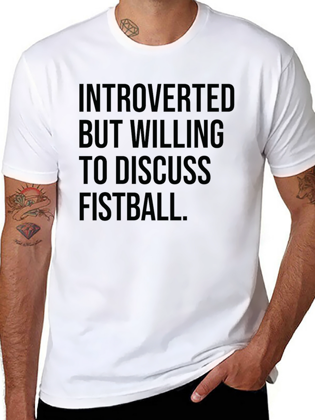 Introverted Fistball Tee