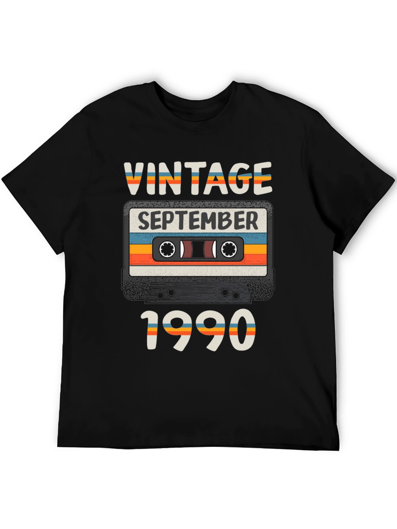 Vintage September 1990 Cassette T-Shirt