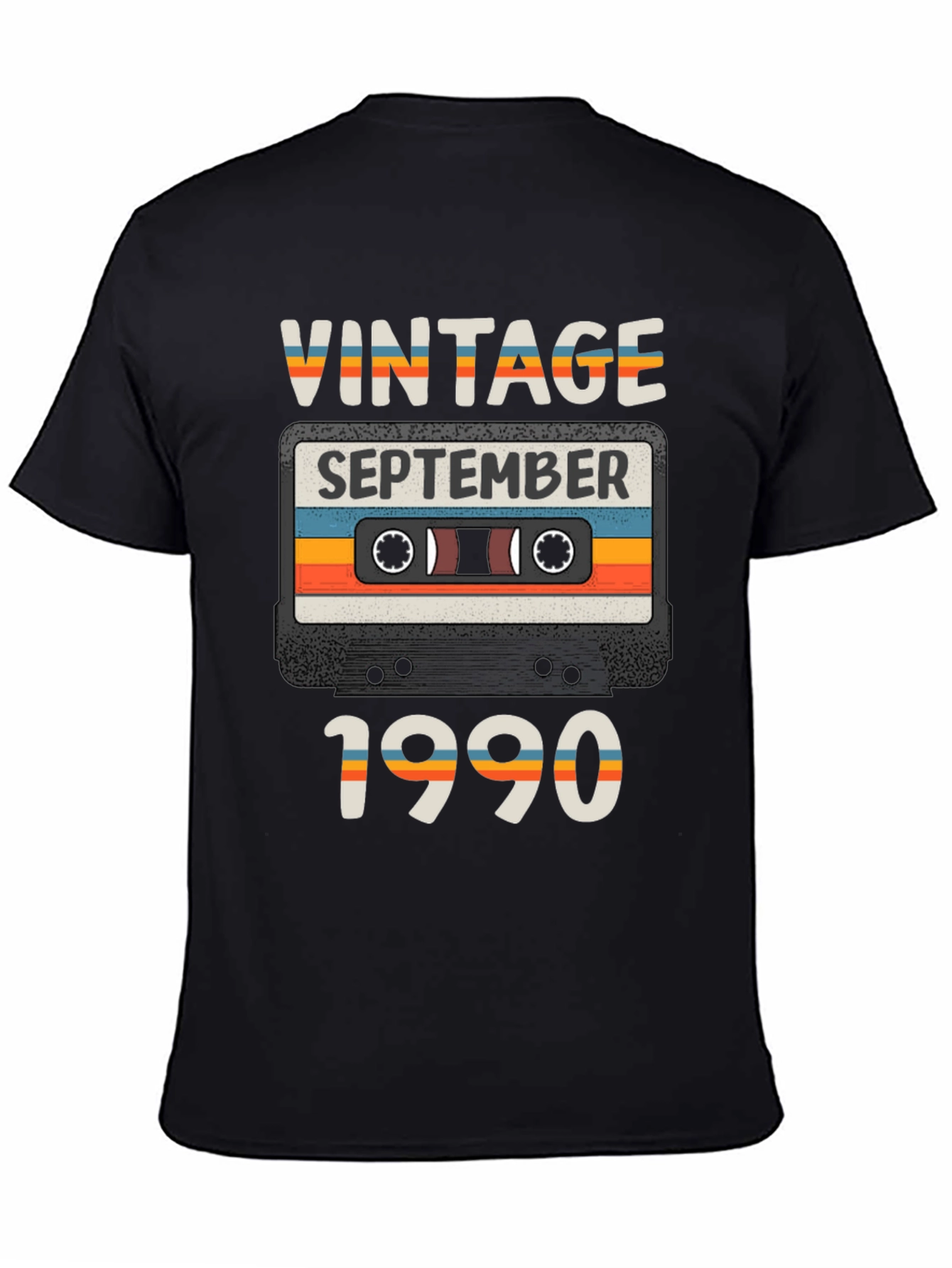 Vintage September 1990 Cassette T-Shirt