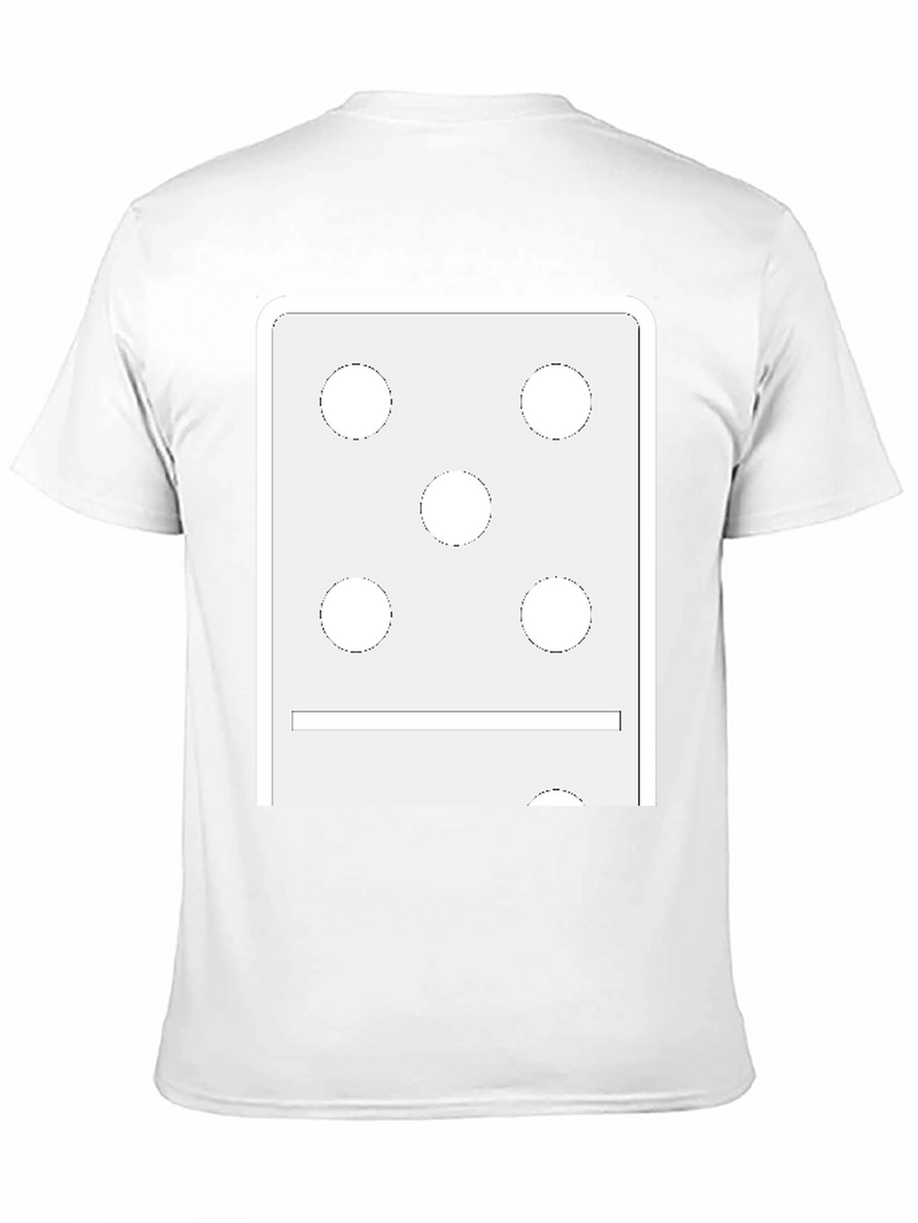Domino 5/1 Graphic Tee - Black Casual T-Shirt